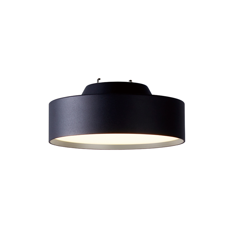 [簡易取付] ブラック+シャンパンゴールド | Glow mini LED-ceiling lamp アートワークスタジオ製シーリングライト