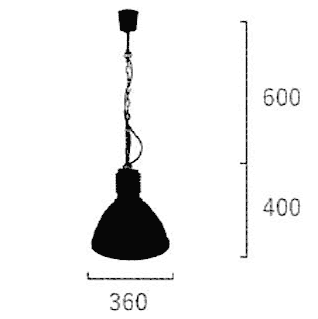 ブラック ハモサ製ペンダントライト CM-003(BK) HM-0110E-BK HERMOSA-BYLON-LAMP CM-003 S01 機能説明画像-02
