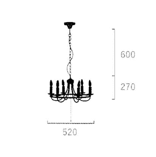 マリン ハモサ製ペンダントライト P-090040 HM-0230E-BZ HERMOSA-CIRCLEROPECHANDELIER P-090040 S01 機能説明画像-02