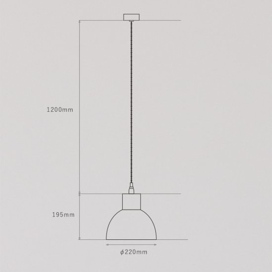 ホワイト ハモサ製ペンダントライト EN-023(WH)+BRASS(socket) HM-0260E-WH HERMOSA-OWL-LAMP EN-023 S01 機能説明画像-02