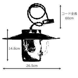 ガラス ハモサ製ペンダントライト GS-003T/24OZ(CL)＋BL-16011 HM-0271E-CL HERMOSA HM00620E S01 機能説明画像-02