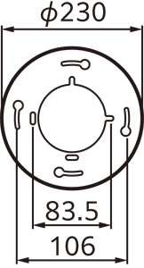 木材(ウォールナット色） オーデリック製ペンダントライト OC257248BR OD-1970E-BR ODELIC T101310 F01 機能説明画像04