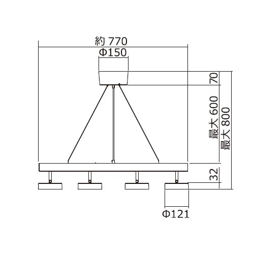 ブロンズ スワン電器製ペンダントライト APE-710BR SW-0122E-BZ swan APE-710 S01 機能説明画像-02